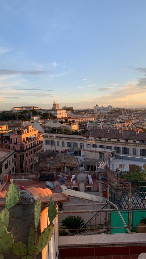 Spanish Steps Rome View Exteriör bild
