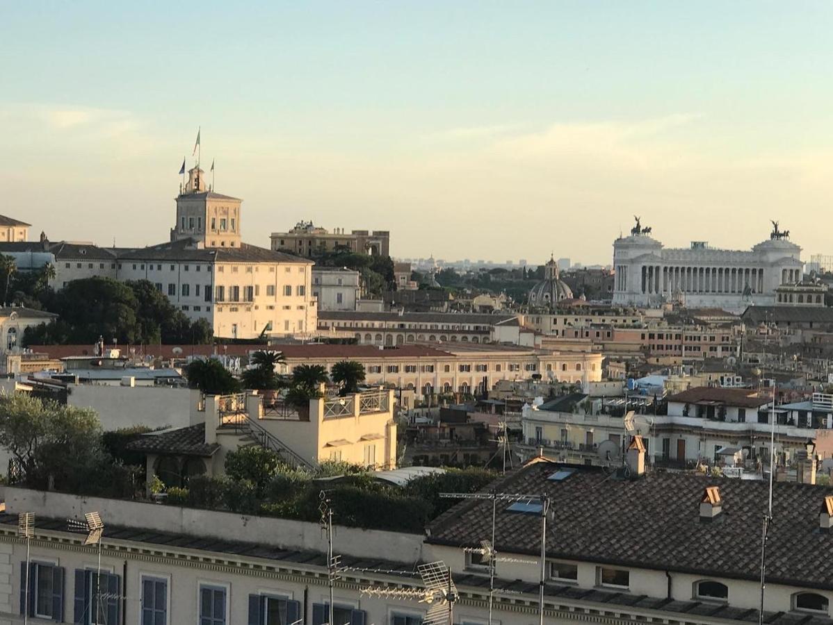 Spanish Steps Rome View Exteriör bild