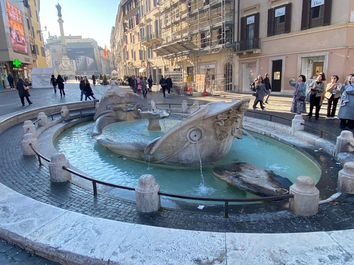 Spanish Steps Rome View Exteriör bild