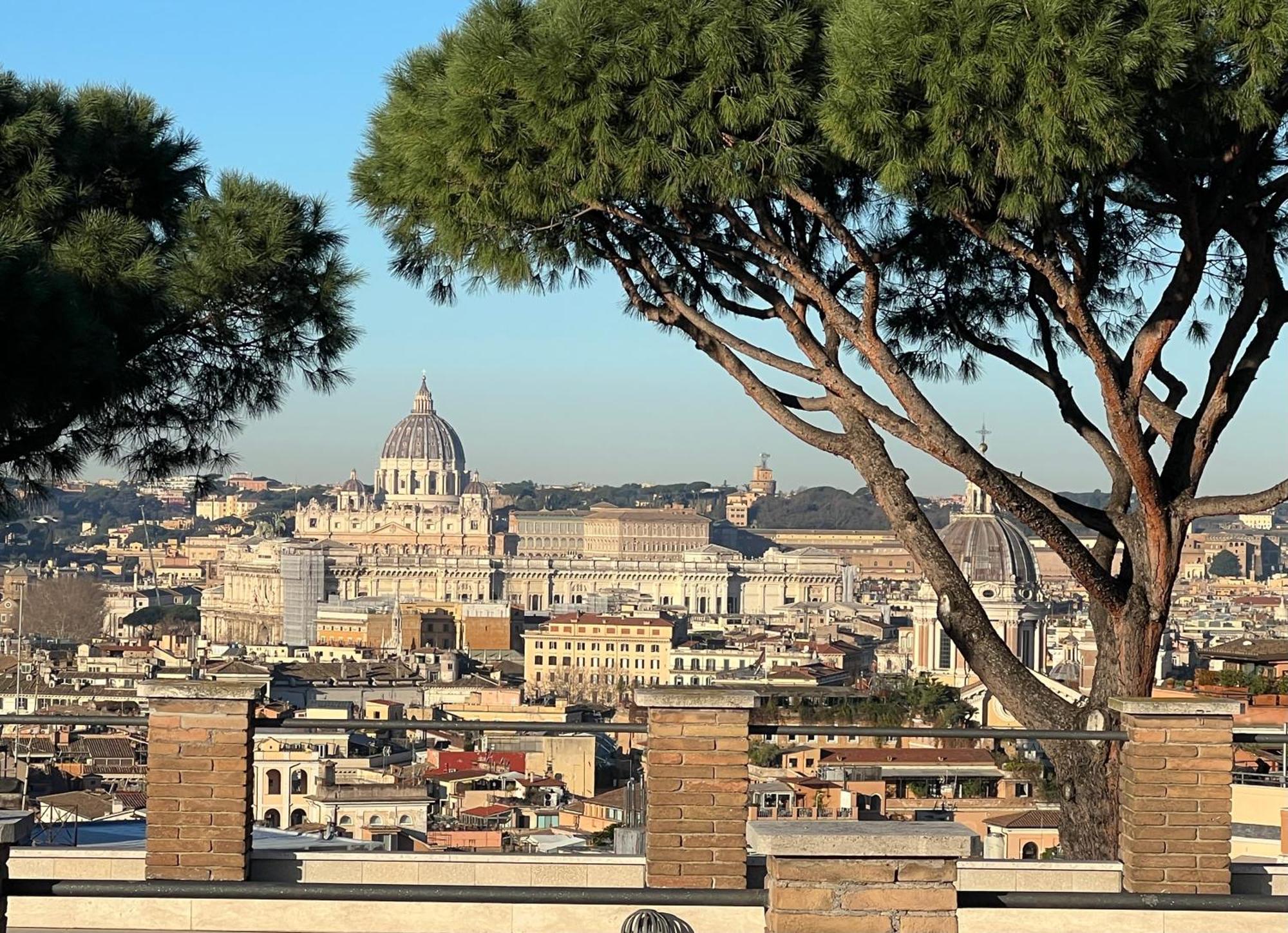 Spanish Steps Rome View Exteriör bild