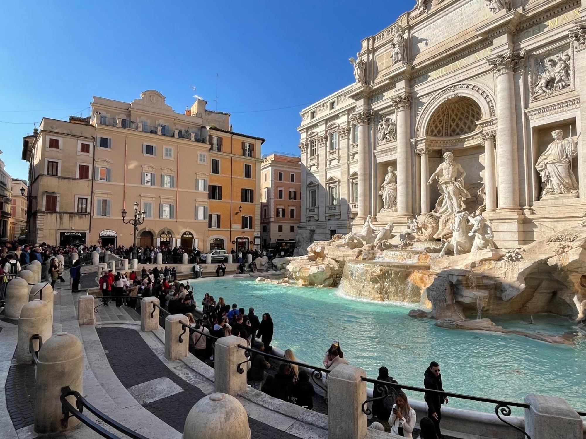 Spanish Steps Rome View Exteriör bild