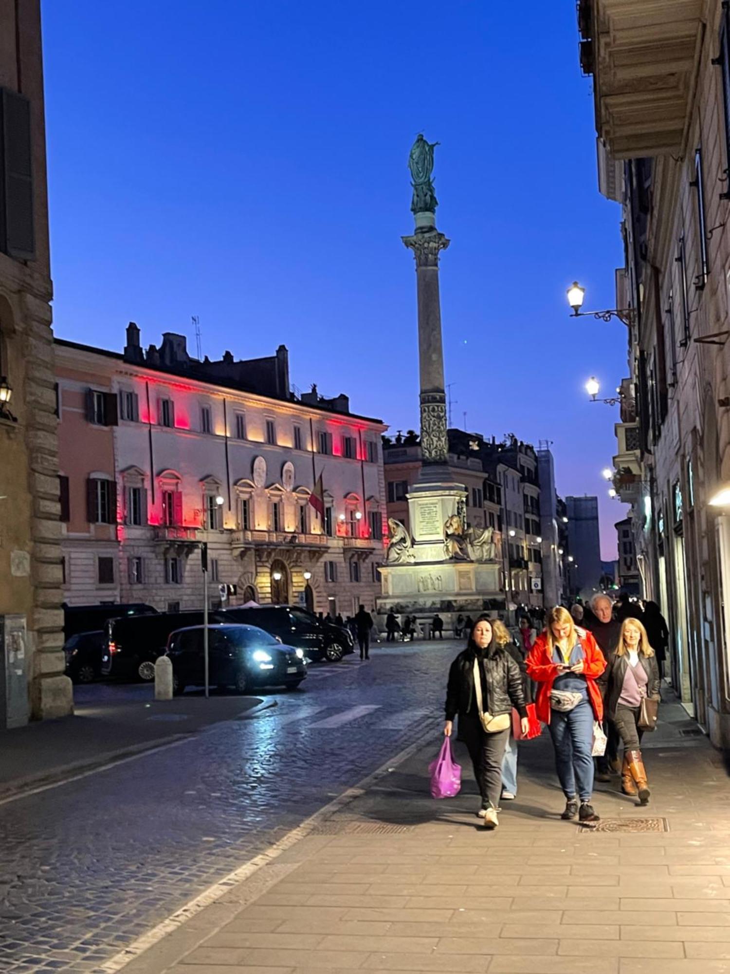 Spanish Steps Rome View Exteriör bild
